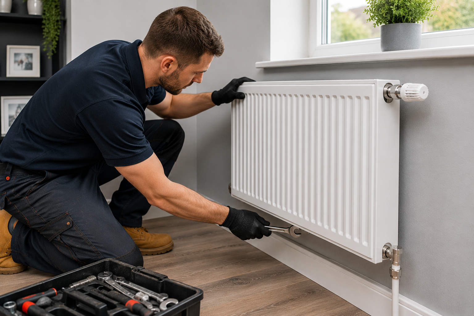 radiator-installation